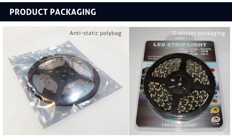 smd 5050 rgb led packaging