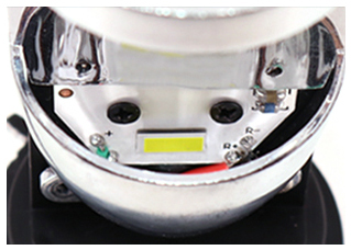 h4 car light lens detail 01