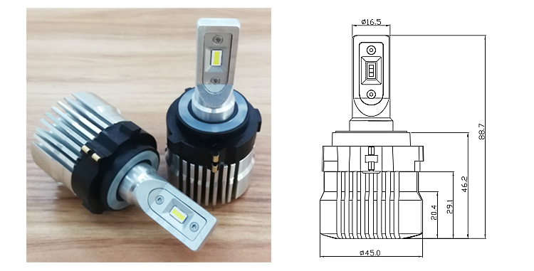 volkswagen golf7 led headlight