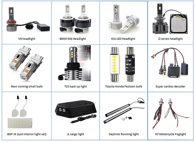 auto light: oem product display