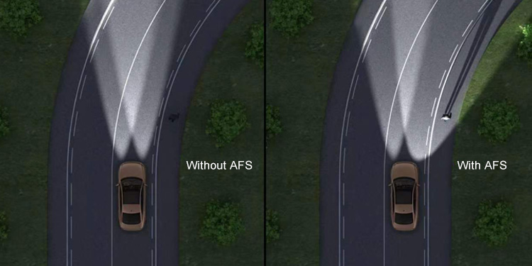Adaptive Front-lighting System VS traditional headlights 03