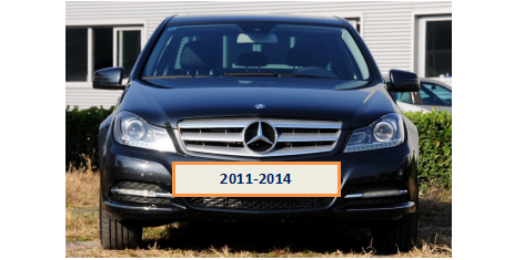 Mercedes benz headlight accessories: C Class W204