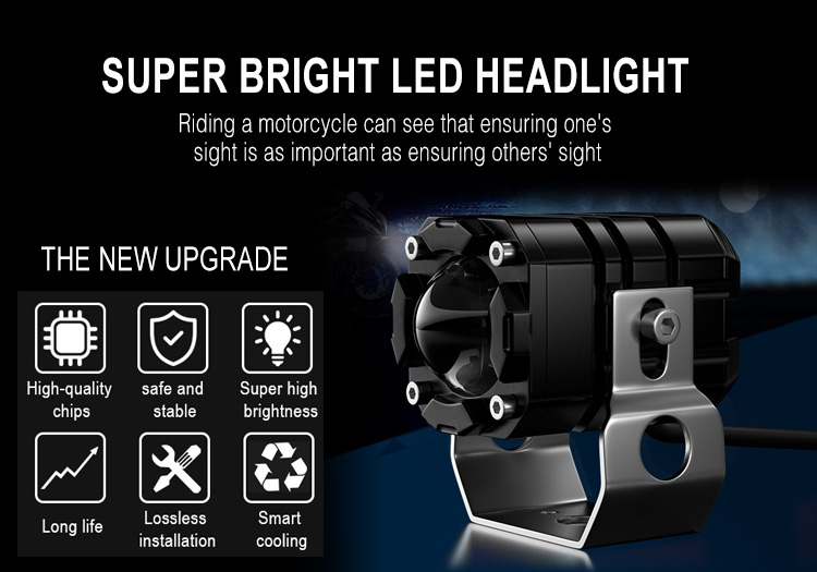 motorcycle led spotlights
