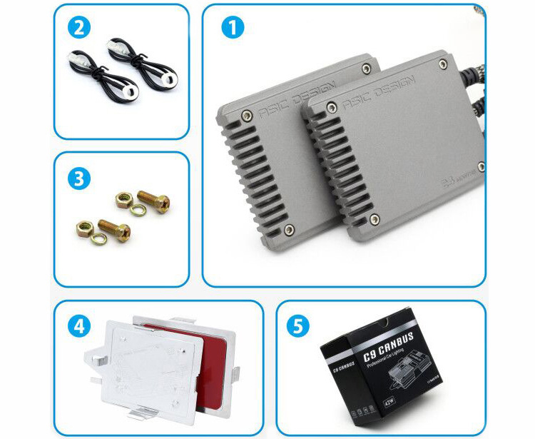 hid ballast repair kit 