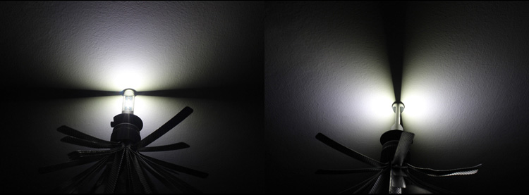 h18 led headlight bulb ligting effect 01