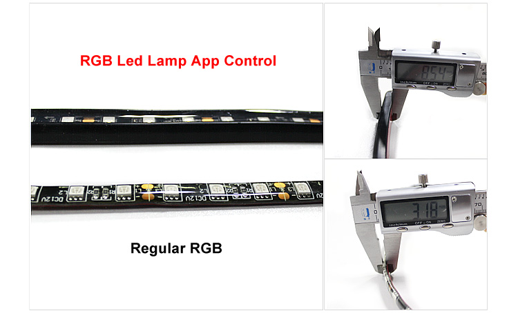 rgb led lamp app control vs regular rgb