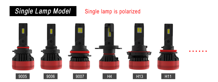 High brightness led car light single lamp model