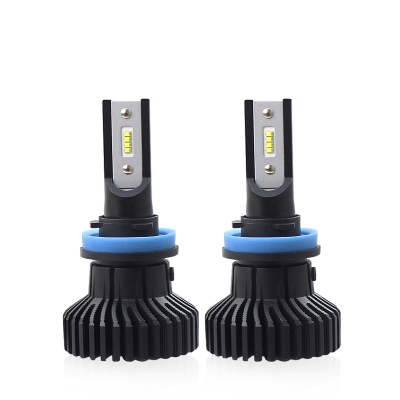 Super bright X5S led headlight kit H4 with ZES chip 24W 6000LM 2 years warranty