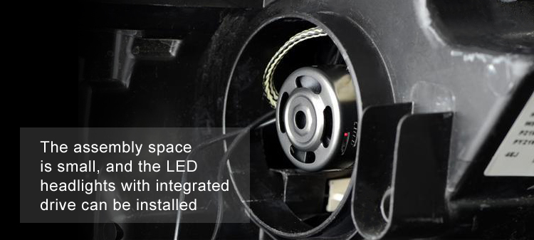 led headlight driver module: integrated driver features