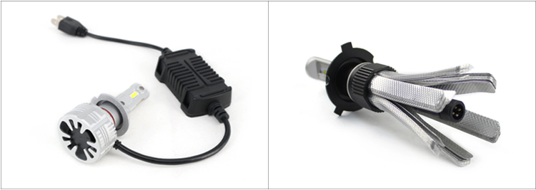 Automotive Led Lights: Which is better, fan heat dissipation or braided belt heat dissipation?