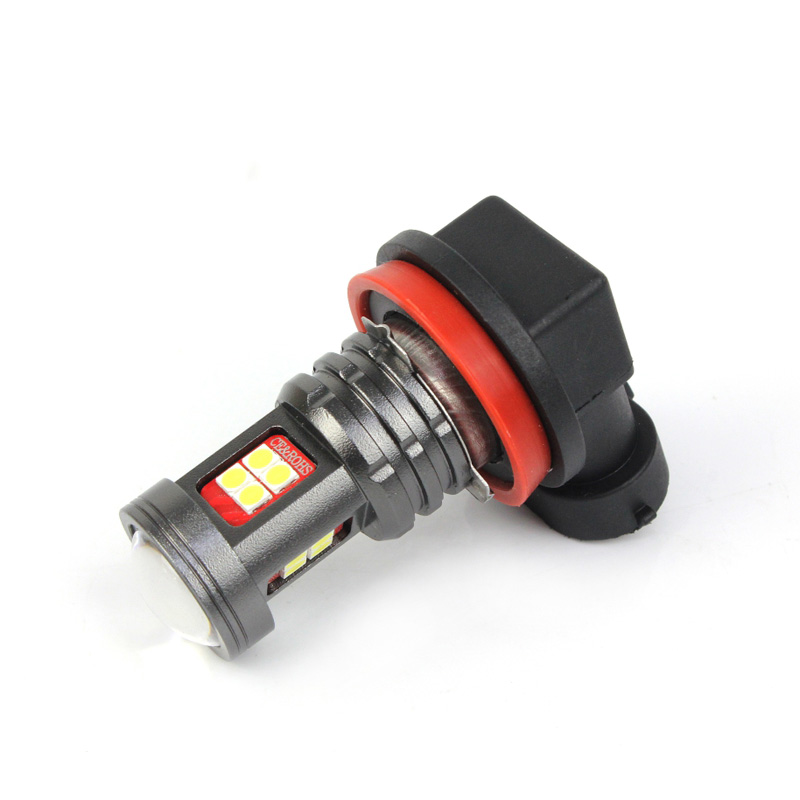 H11 H8 fog lamp led bulb red amber white 12V