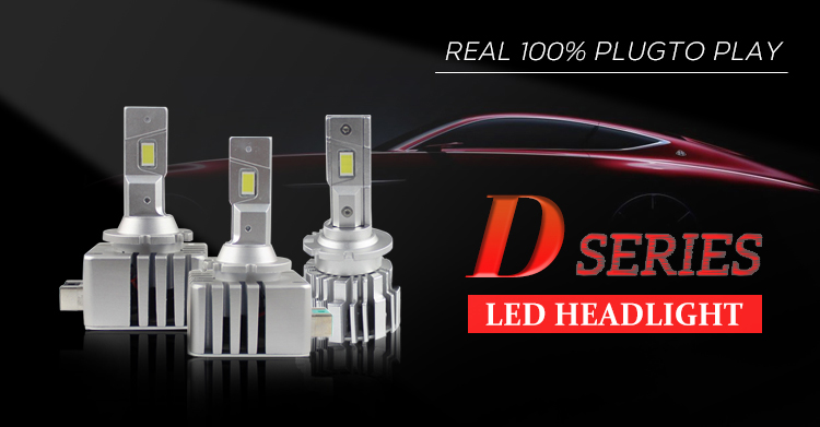 plug and play led headlights: D series