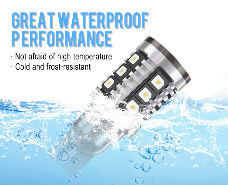led 921 reverse lights: great waterproof performance