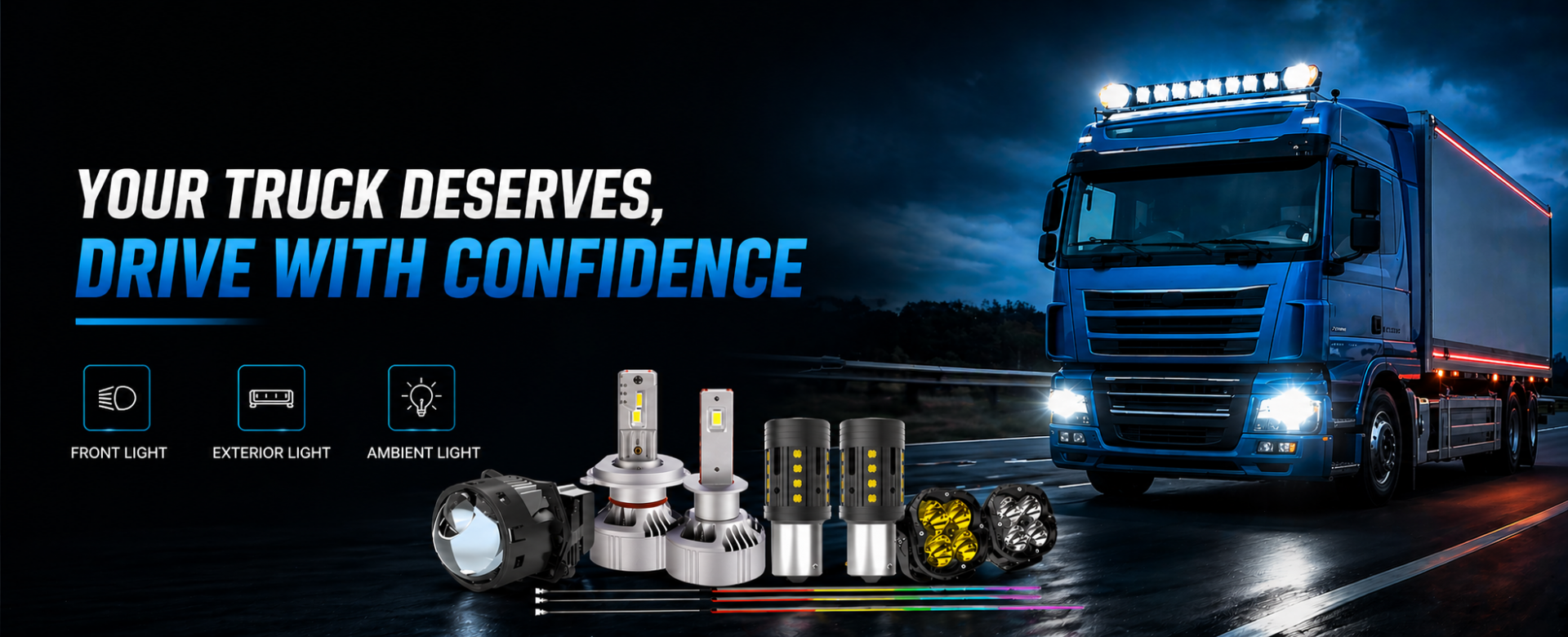 Customized for truck light