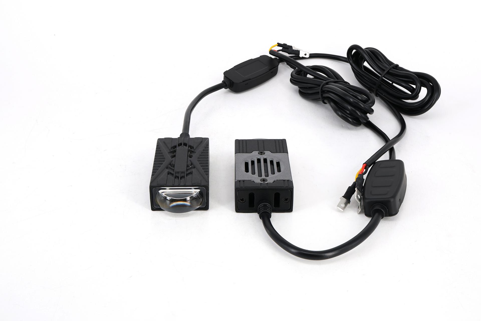 Dual-Lens LED Front Grille Light Kit for Trucks, SUVs & Off-Road Vehicles