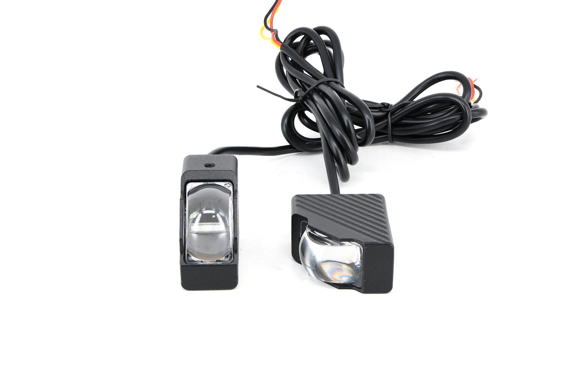 Dual-Lens LED Front Grille Light Kit for Trucks, SUVs & Off-Road Vehicles
